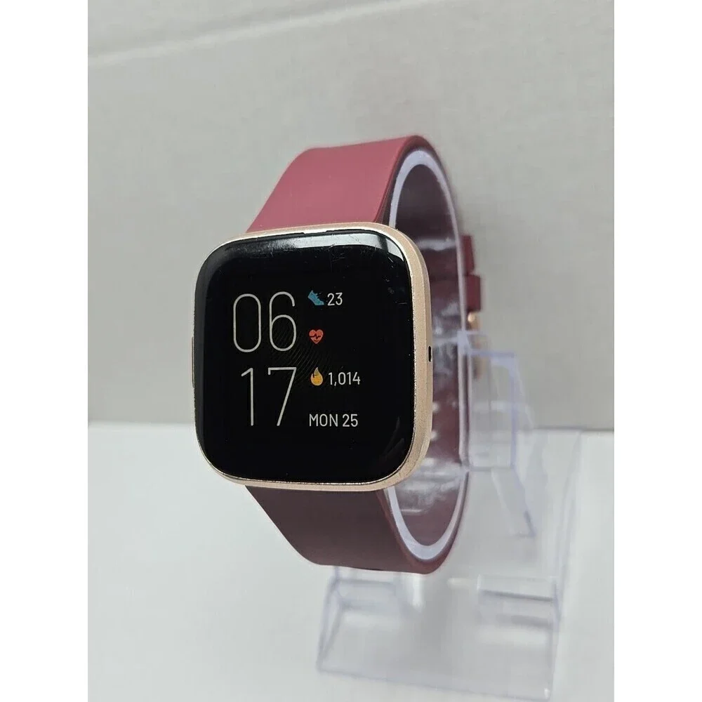 Fitbit Versa 2 Smartwatch Gray 40mm Alexa WR50M Always On Display No Charger